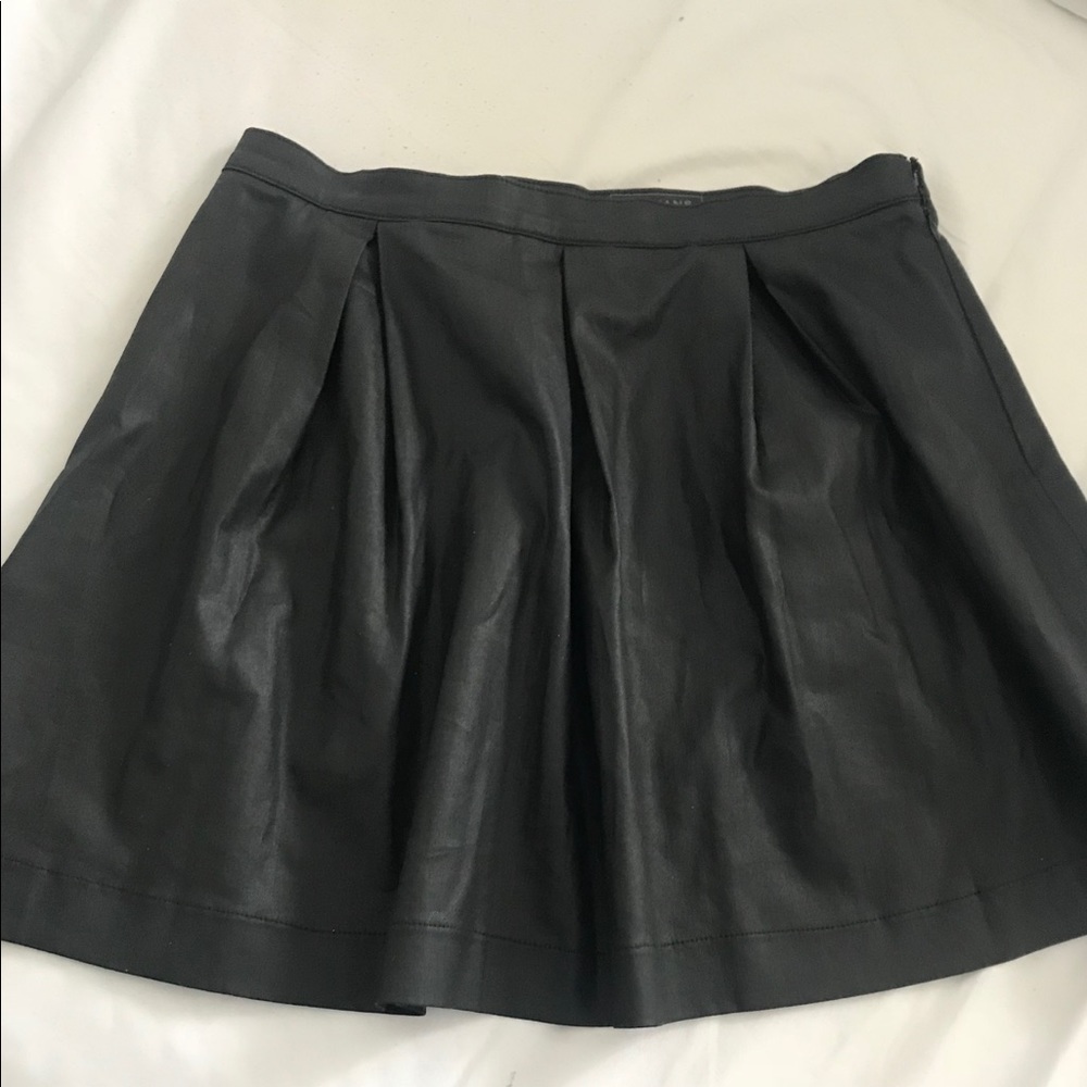 French Connection Leather Skirt